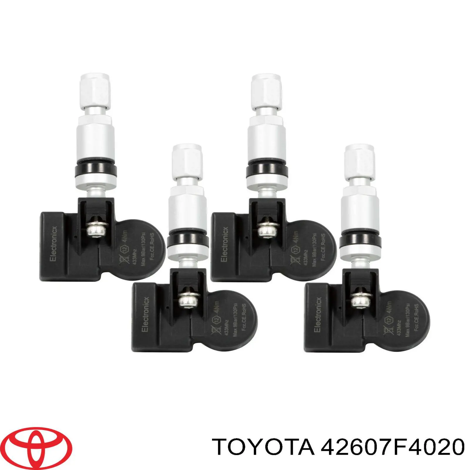 Датчик давления в шинах 42607F4020 Toyota