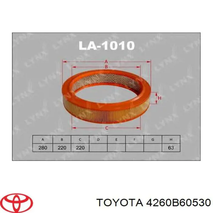4260B60530 Toyota 