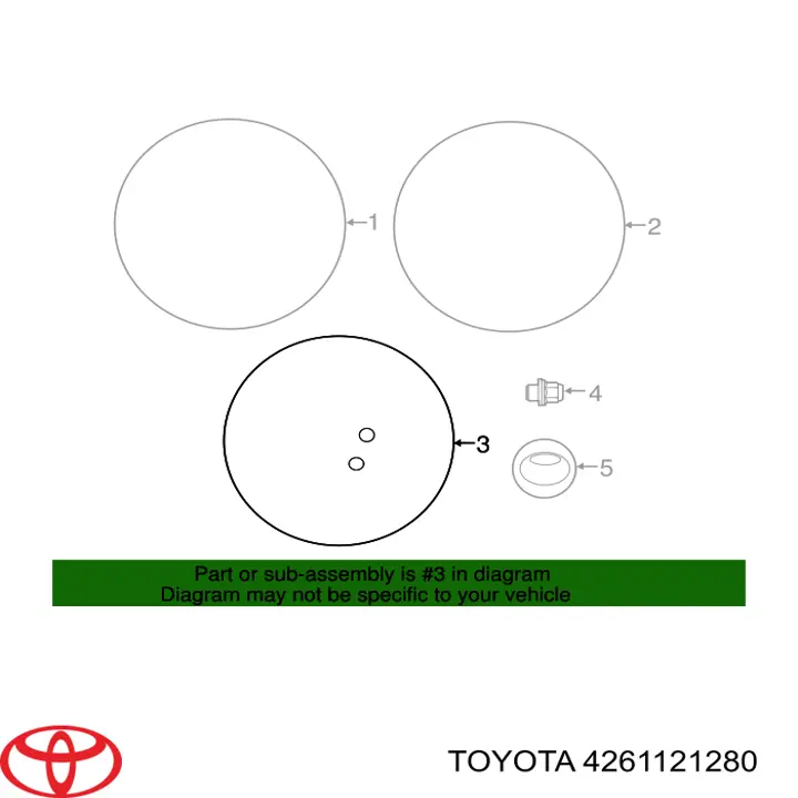 4261121280 Toyota 