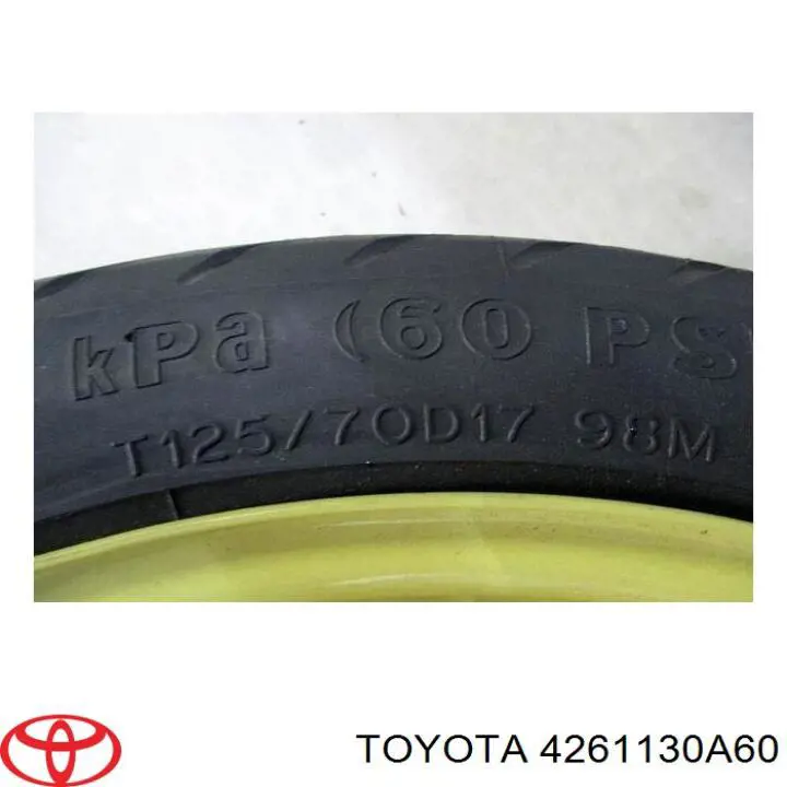 4261130A60 Toyota диски колесные стальные (штампованные)