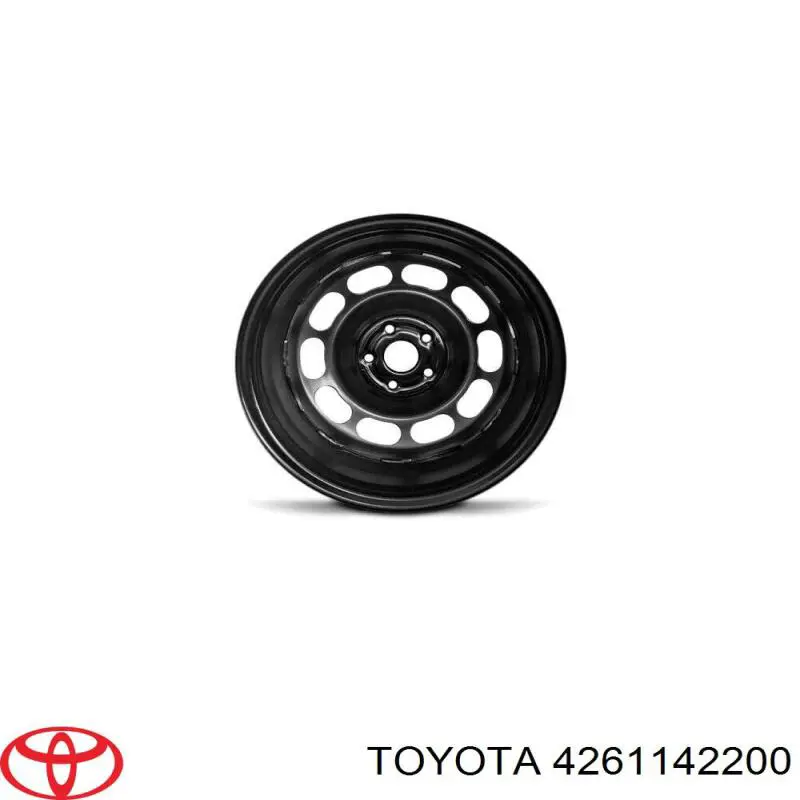 Compre 4261142200 Toyota Discos de roda de aço (estampados)
