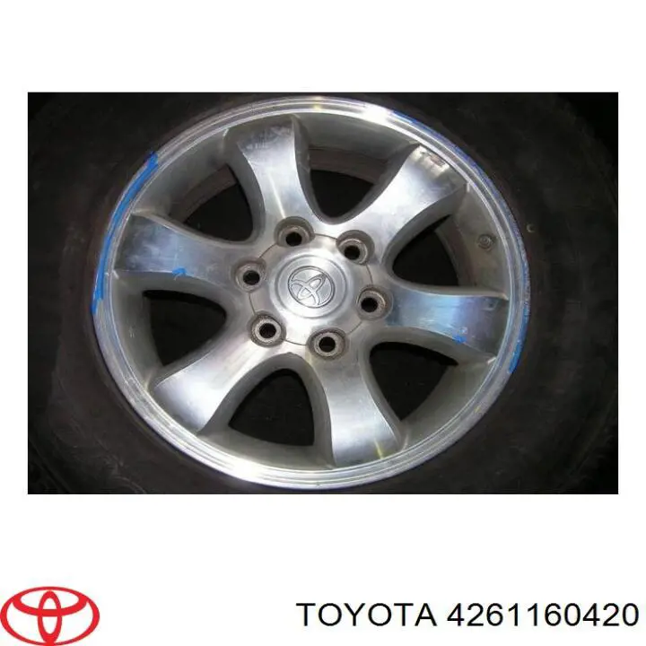 Диски колесные стальные (штампованные) на Toyota Land Cruiser PRADO ASIA 