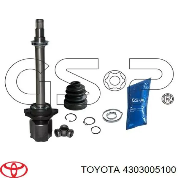 Внутренний шрус TOYOTA 4303005100