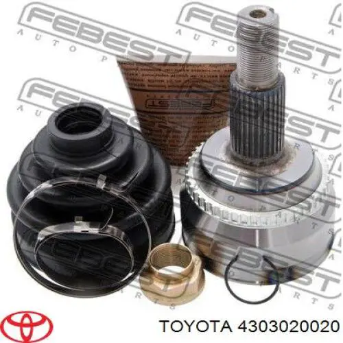 ШРУС внутренний 4303020020 Toyota