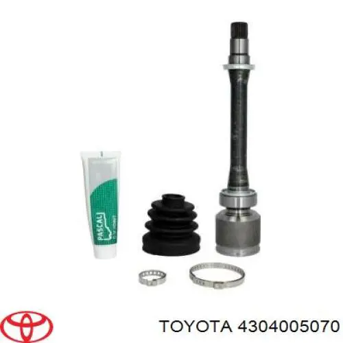 Шрус внутренний левый 4304005070 Toyota