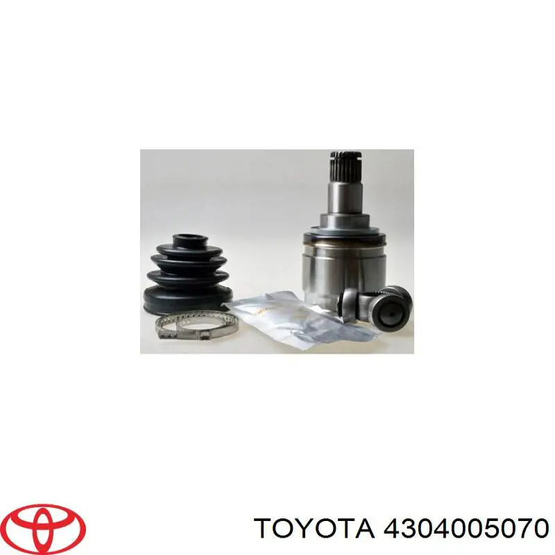 Шарнир угловых скоростей передний левый Toyota 4304005070 цена, от 42.42 USD