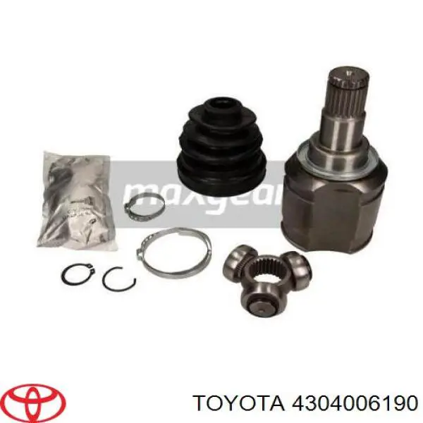 4304006190 Toyota шрус внутренний передний левый