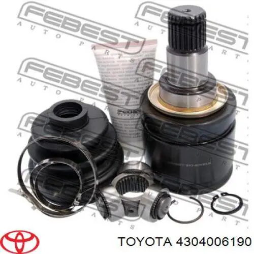 Купить 4304006190 Toyota Шрус внутренний левый