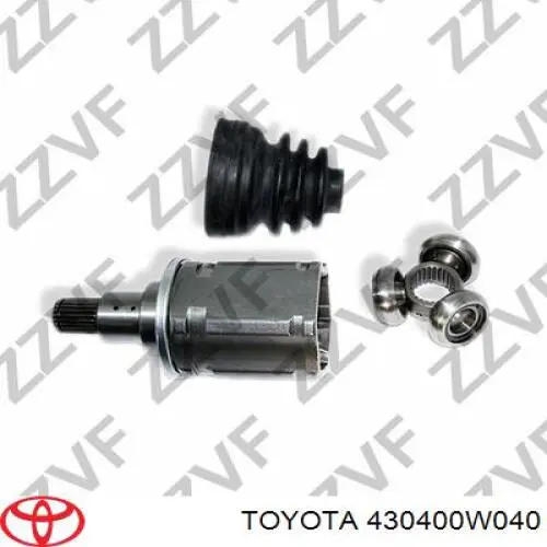 430400W040 Toyota Граната внутренняя передняя левая