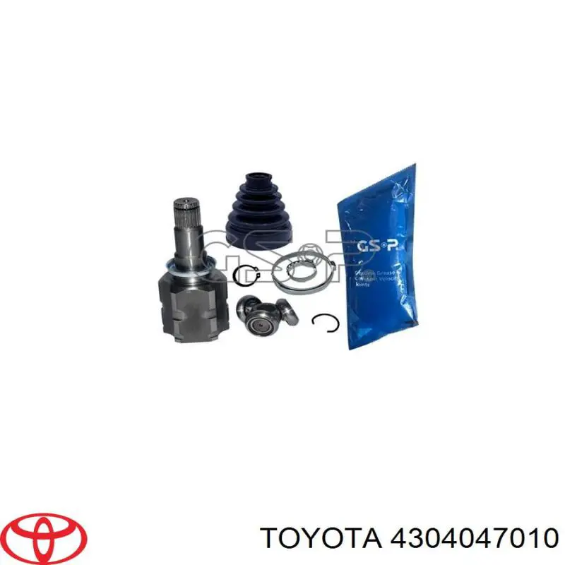 Шарнир привода внутренний Toyota 4304047010 цена, от 43.74 USD