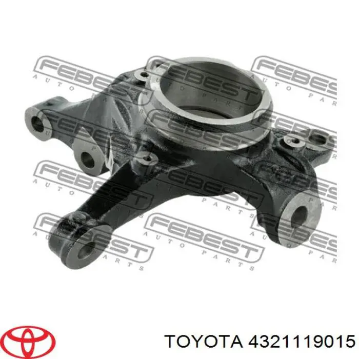 Цапфа (поворотный кулак) передний правый Matomi SK4321119015FR цена, от 49.20 USD