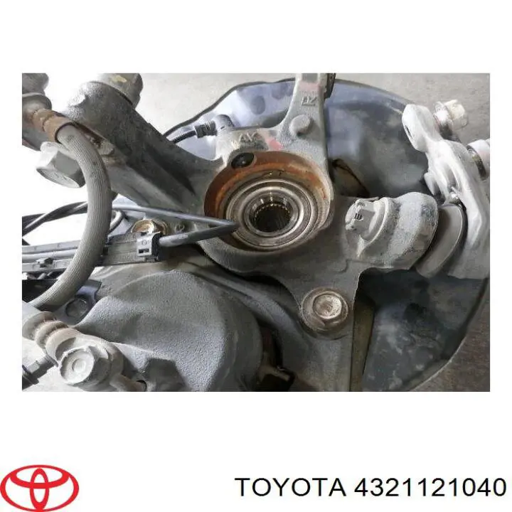 Цапфа (поворотный кулак) передний правый Toyota 4321121040 цена, от 70.95 USD