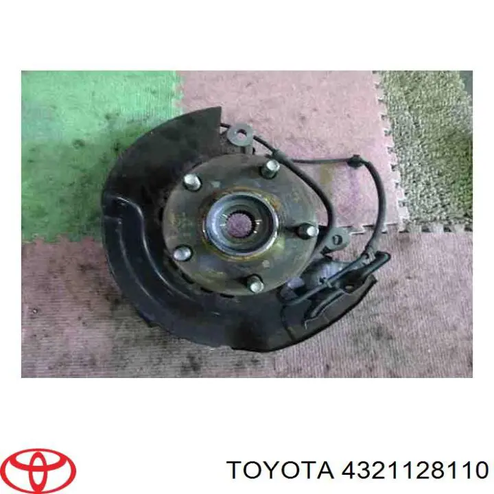 Цапфа (поворотный кулак) передний правый Toyota 4321128110 цена, от 63.35 USD