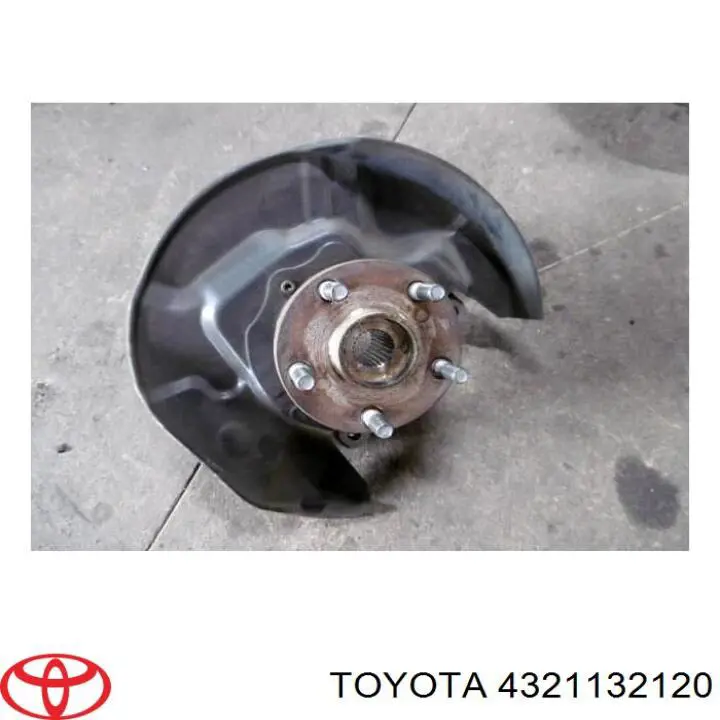 4321132120 Toyota Цапфа - поворотный кулак передний, правый