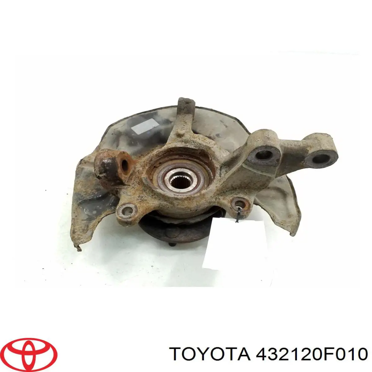 Цапфа (поворотный кулак) передний левый Toyota 432120F010 цена, от 2.85 USD