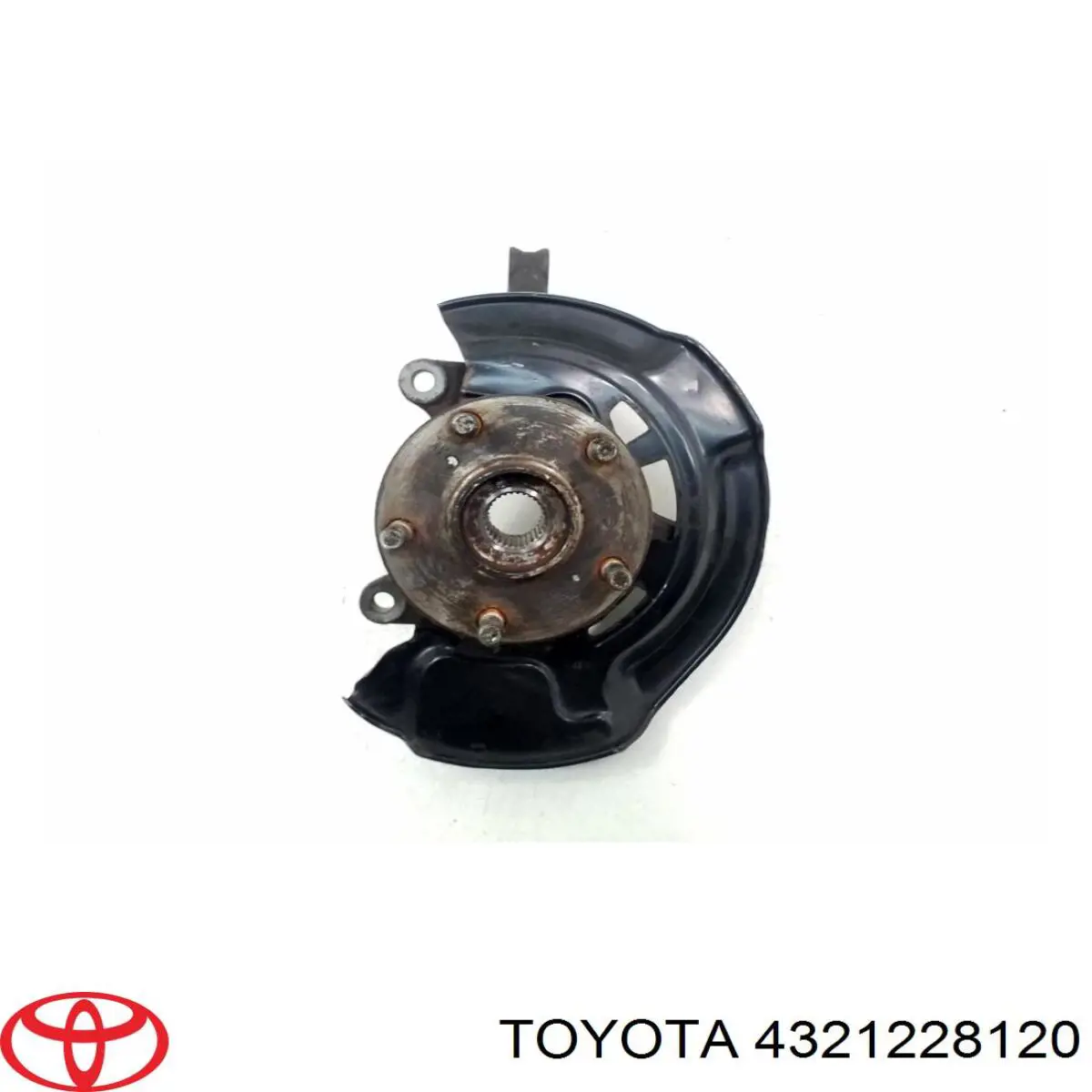 Цапфа (поворотный кулак) передний левый Toyota 4321228120 цена, от 126.69 USD