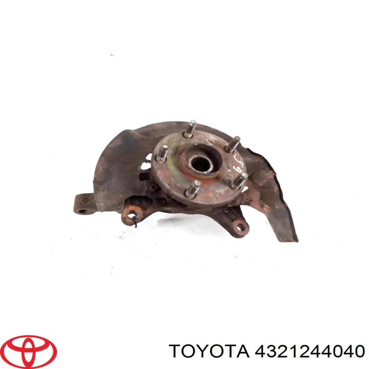 4321244040 Toyota цапфа (поворотный кулак передний левый)
