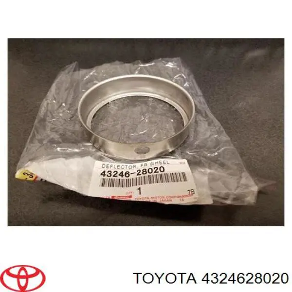 4324628020 Toyota сальник передней ступицы