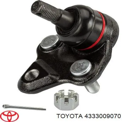 Rótula de suspensión inferior 4333009070 Toyota