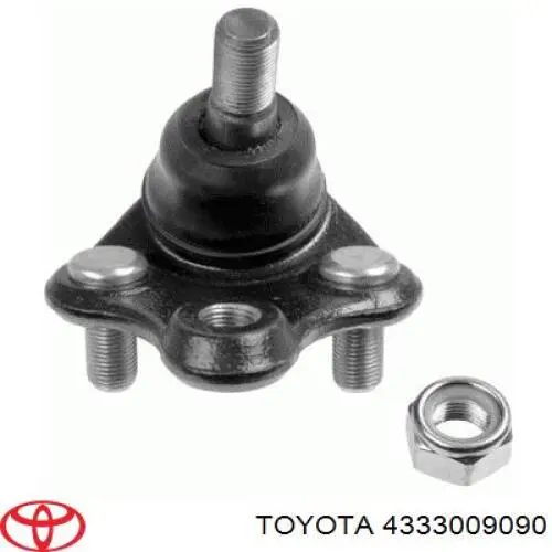 Rótula de suspensión inferior 4333009090 Toyota