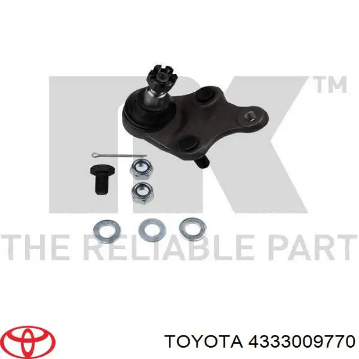 Нижняя шаровая опора Toyota 4333009770