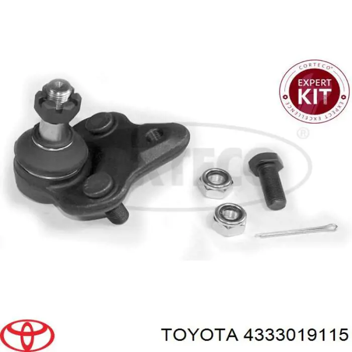 4333019115 Toyota Палец шаровой нижний