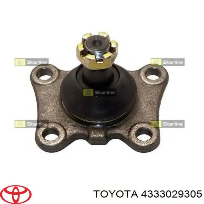 Шаровая опора, нижняя Toyota 4333029305 цена, от 15.86 USD