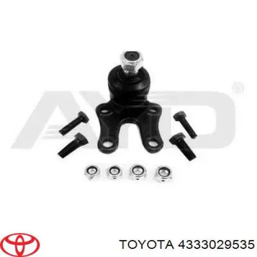 Шаровая опора, нижняя Toyota 4333029535 цена, от 16.73 USD