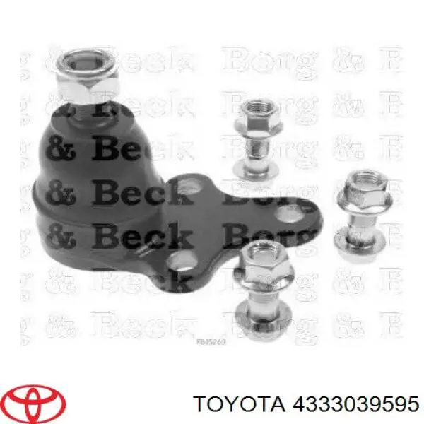 Купить 4333039595 Toyota Нижняя шаровая опора