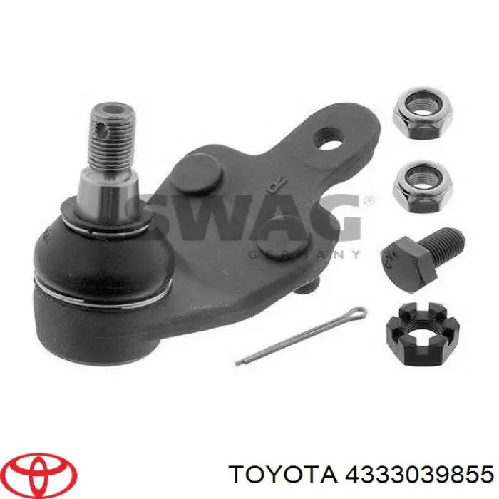 Нижняя правая шаровая опора 4333039855 Toyota