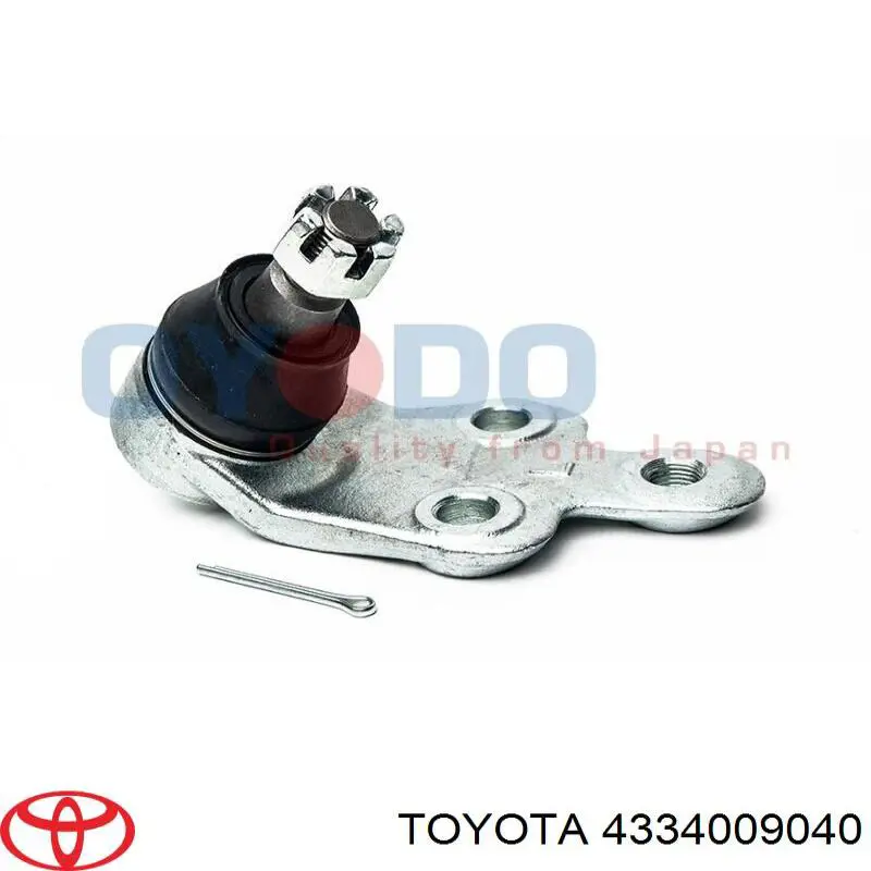 Шаровая опора левая нижняя Toyota 4334009040