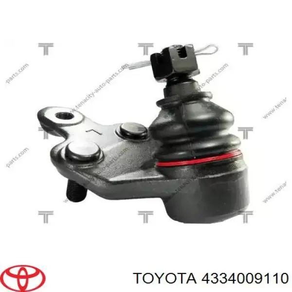 Нижняя левая шаровая опора 4334009110 Toyota
