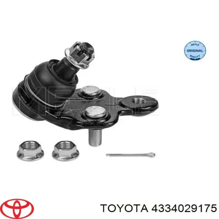 Нижняя левая шаровая опора Toyota 4334029175 цена, от 17.74 USD