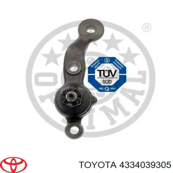 4334039305 Toyota Левая нижняя шаровая опора