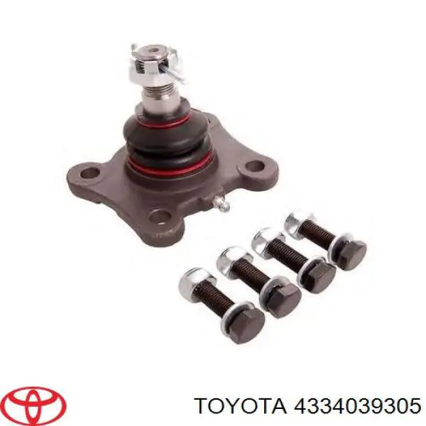 Нижняя левая шаровая опора Toyota 4334039305 цена, от 24.90 USD