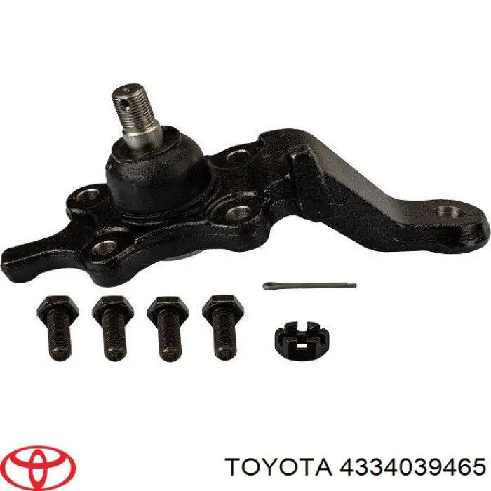 Нижняя левая шаровая опора 4334039465 Toyota