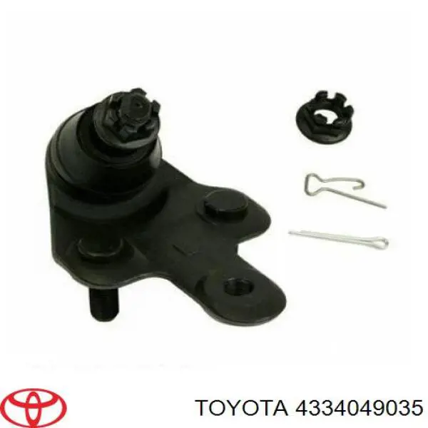 Купить 4334049035 Toyota Шаровая опора, нижняя, левая