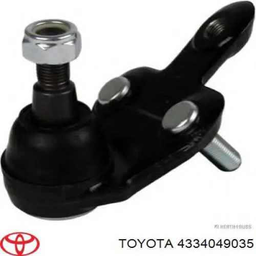 Нижняя левая шаровая опора 4334049035 Toyota
