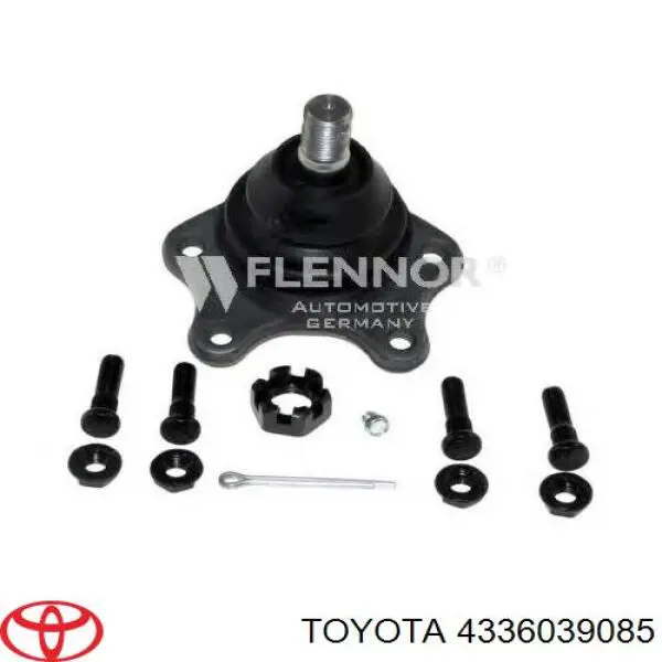 Купить 4336039085 Toyota Верхняя шаровая опора