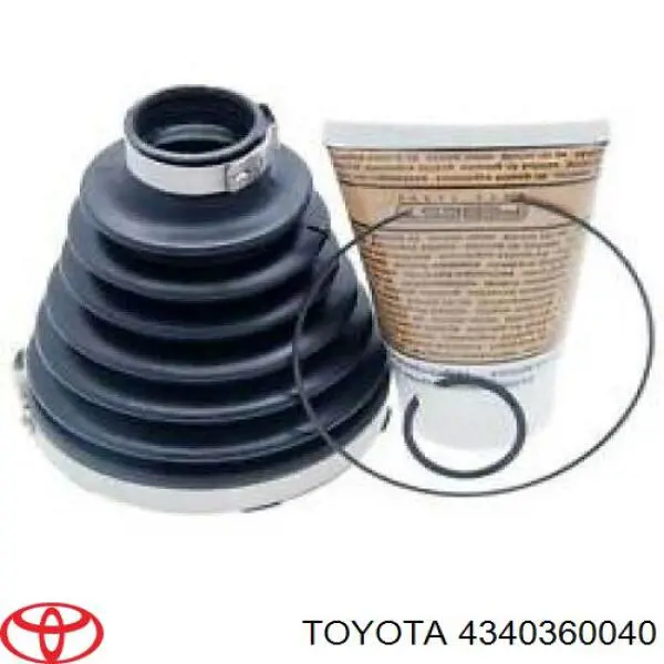 Шарнир угловых скоростей внутренний передний Toyota 4340360040 цена, от 127.94 USD