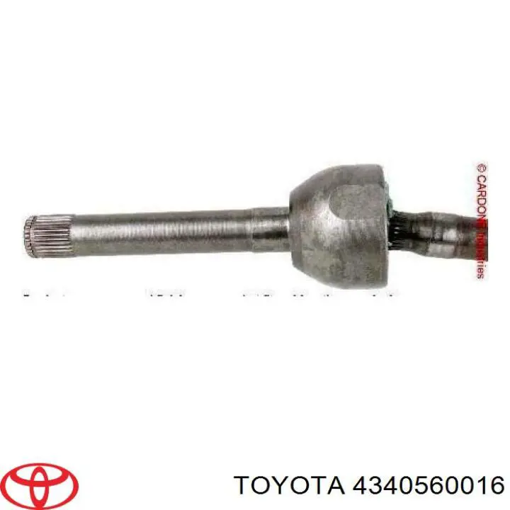 ШРУС наружный передний 4340560016 Toyota