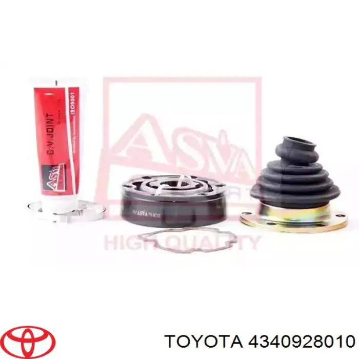 Шарнир угловых скоростей внутренний передний Toyota 4340928010 цена, от 618.06 USD