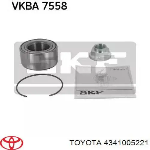 Привод передний правый Toyota 4341005221 цена, от 476.62 USD