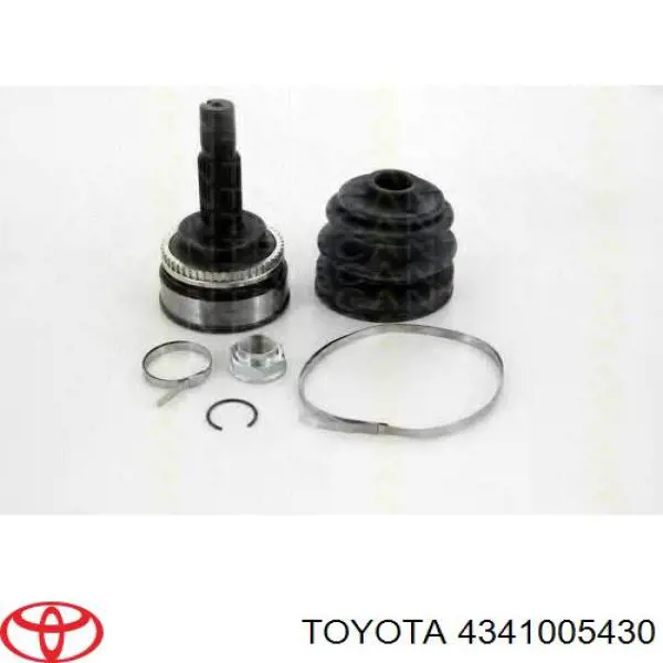 Правая полуось 4341005430 Toyota