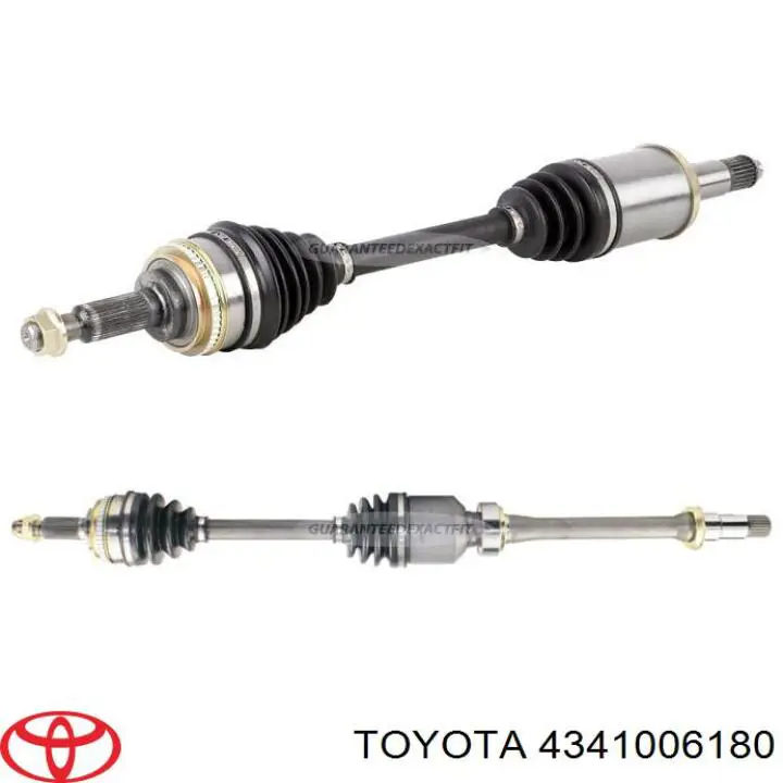 Правая полуось 4341006180 Toyota