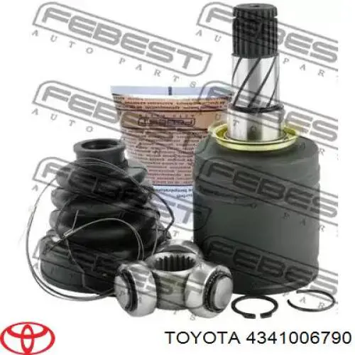 Привод передний правый Toyota 4341006790 цена, от 142.23 USD