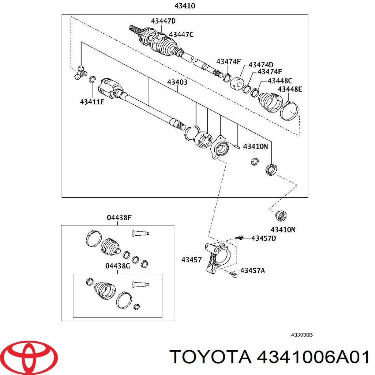  T4341006A01 Market (OEM)