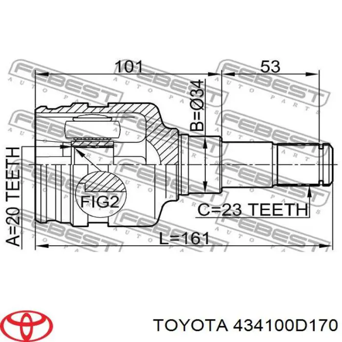 Купить 301930 Trakmotive/Surtrack Вал приводной правый