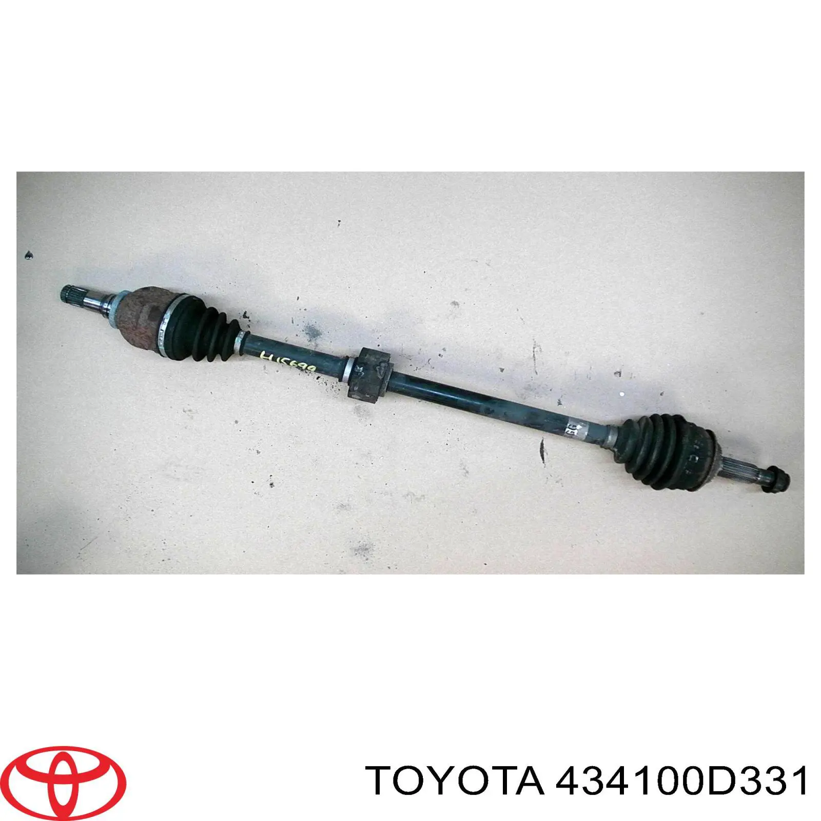 Привод передний правый Toyota 434100D331 цена, от 93.11 USD
