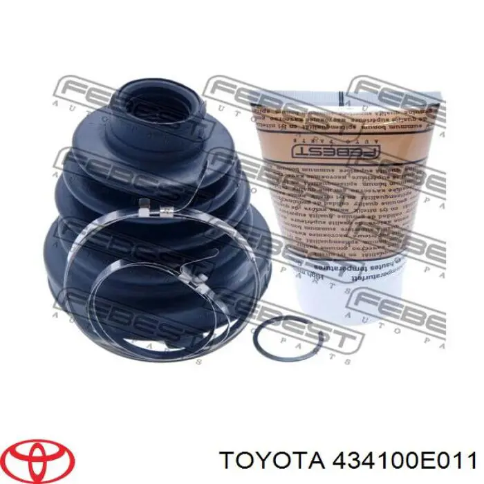 Правая полуось 434100E011 Toyota